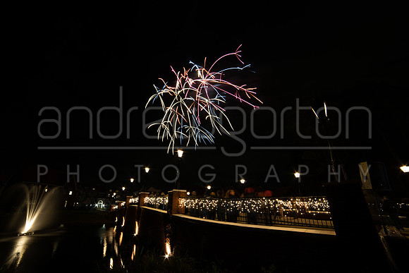 Fireworks photo from the Hartland Village Fireworks display 2021