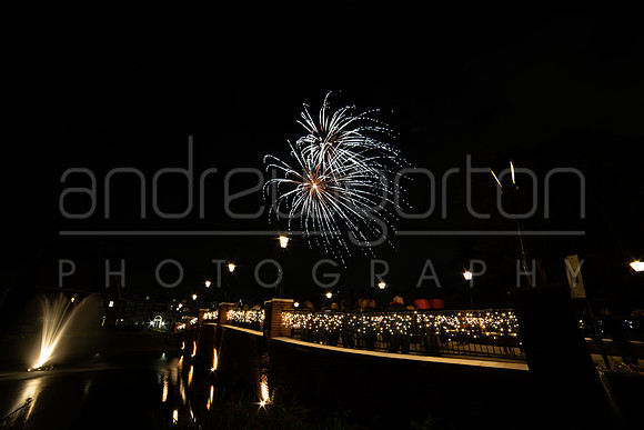 Fireworks photo from the Hartland Village Fireworks display 2021