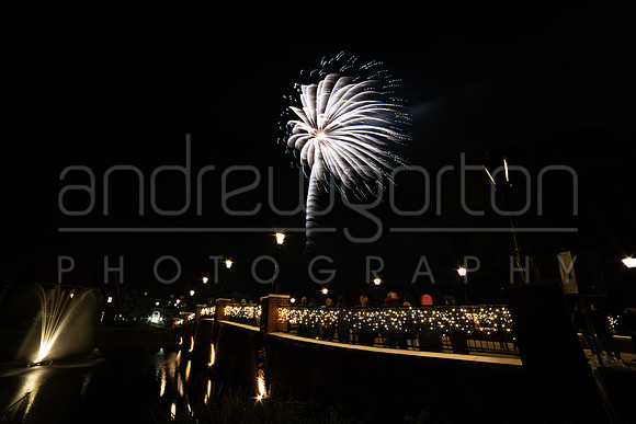 Fireworks photo from the Hartland Village Fireworks display 2021