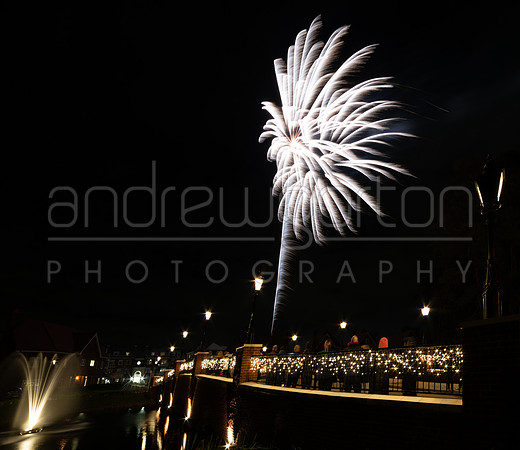 Fireworks photo from the Hartland Village Fireworks display 2021