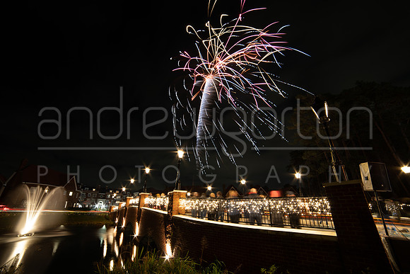 Fireworks photo from the Hartland Village Fireworks display 2021