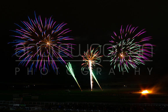 Fireworks photo from the Warwick Racecourse firework show